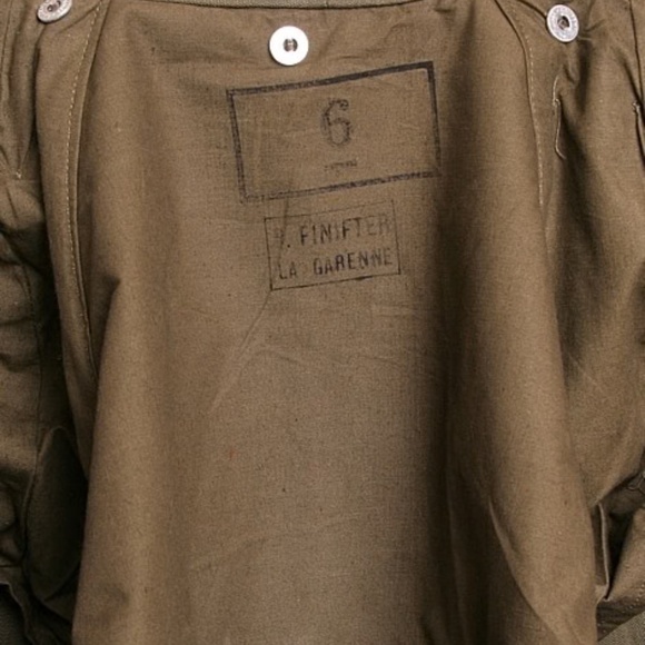 Vintage 1960s French Army Jeep Coat - Picture 2 of 2